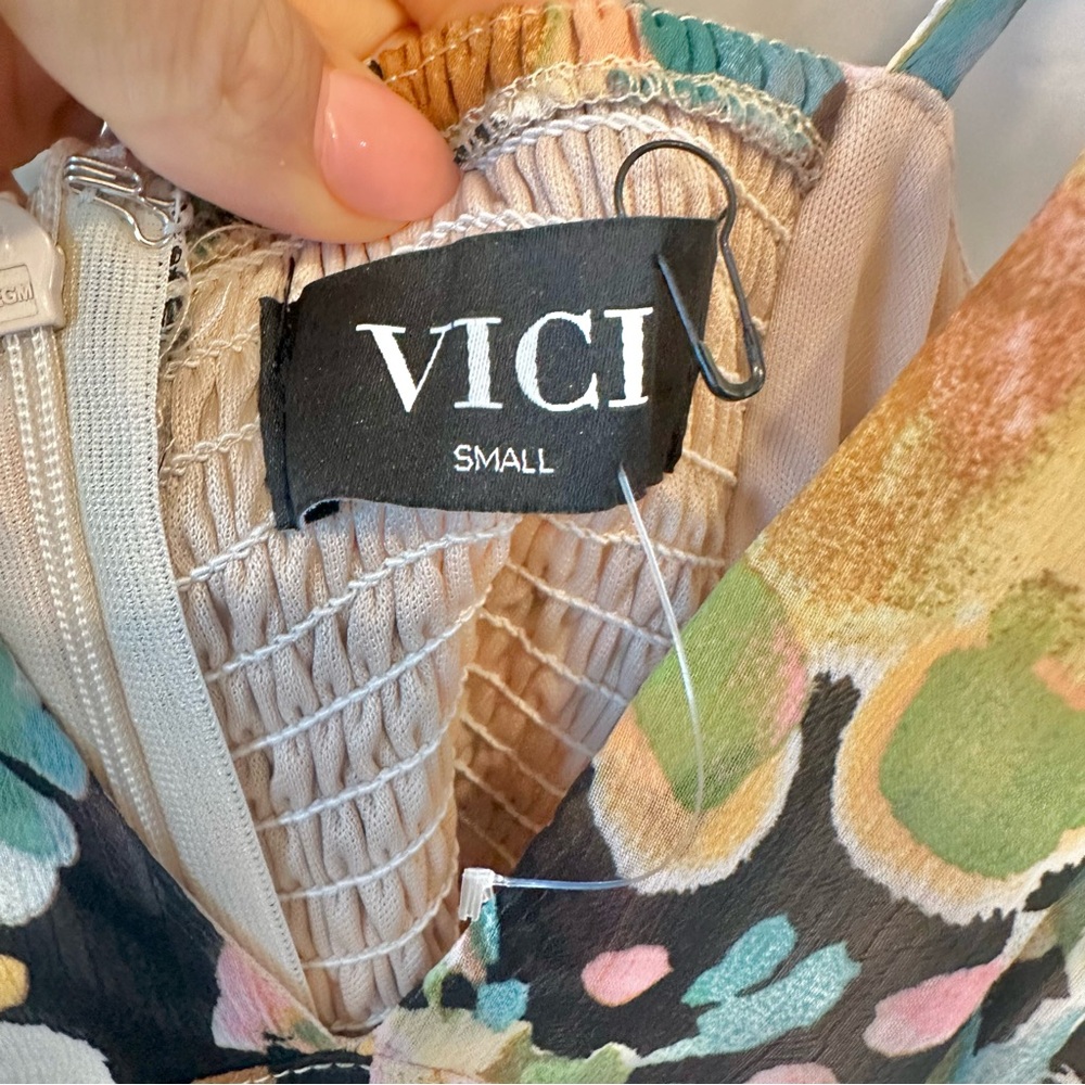 Vici Collection Floral Tiered Maxi Dress - Picture 3 of 5